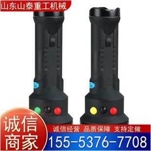 新品铁路强光三色手电筒 可充电三色信号灯 火车司机照明手电筒