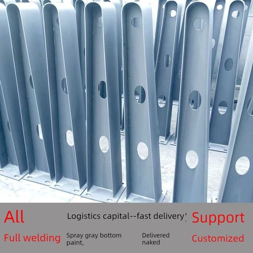 定制阳光雨棚牛腿钢梁支架门头雨匹配钢结构雨棚支撑梁幕墙玻璃爪