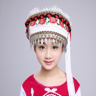 云南少数民族服装大理白族女童装少儿童舞蹈服饰学生舞台演出服装