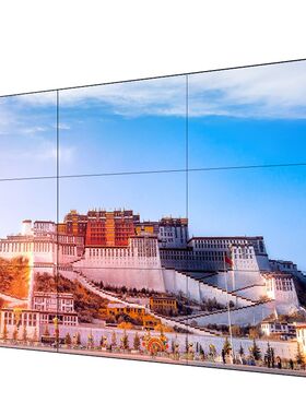 55寸1.7mm高清电视墙高清大屏商场展厅监控屏液晶拼接屏