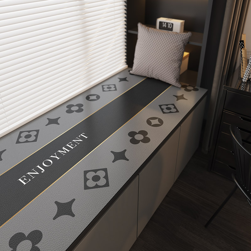 轻奢现代别墅飘窗垫主卧室四季通用窗台垫榻榻米垫阳台垫子可定制