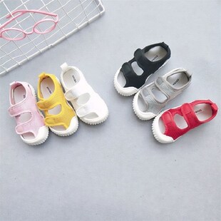 双魔术贴网面透气耐磨柔软休闲男女儿童凉鞋 新品 2020夏季 宝宝凉鞋