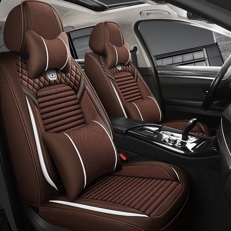 2020款2021款2022款大众速腾专用坐垫亚麻全包四季通用汽车座套