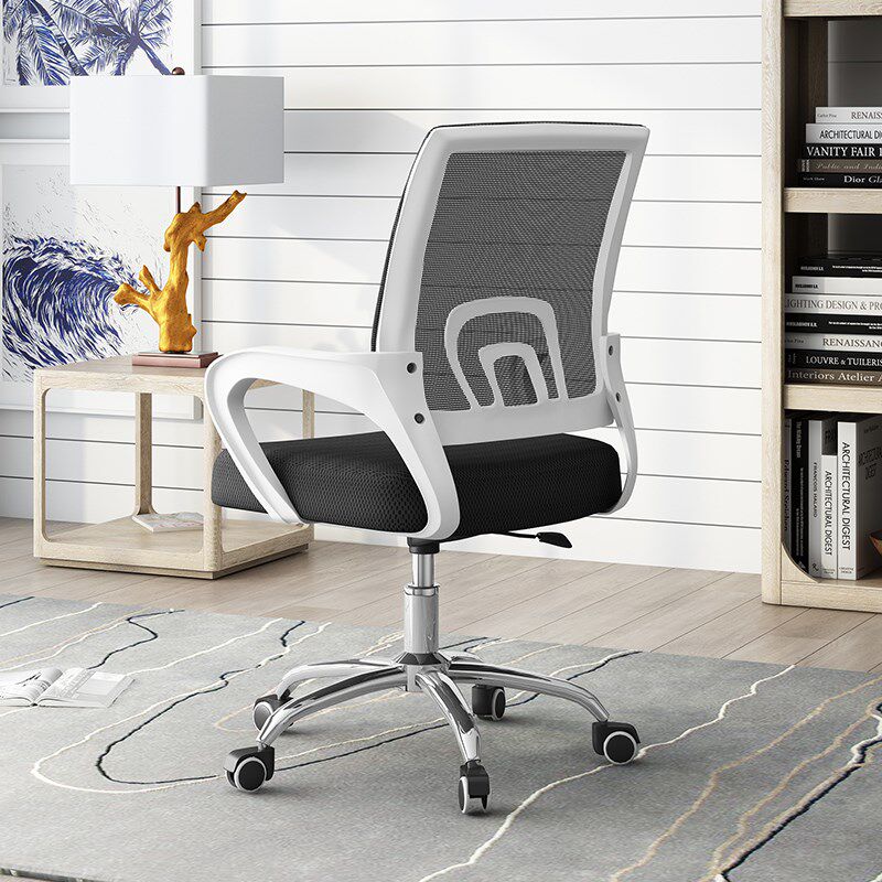 电脑椅办公椅子靠背网布弓形职员椅现代简约家用升降旋转椅子