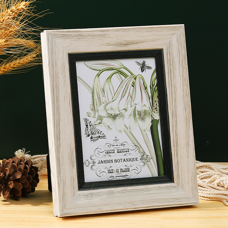 欧式实木复古相框摆台6 7 8 10 12寸创L意怀旧奢华摆件照片框定制