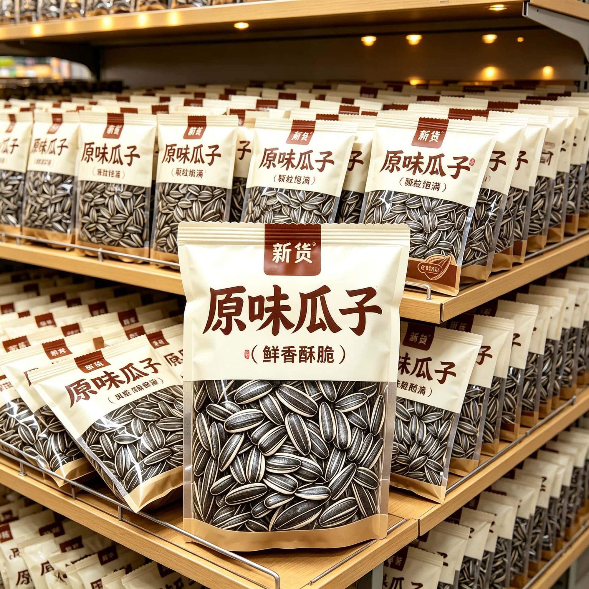 【商超品质】内蒙古原味炒熟瓜子葵花籽特价生瓜子炒货散装批发