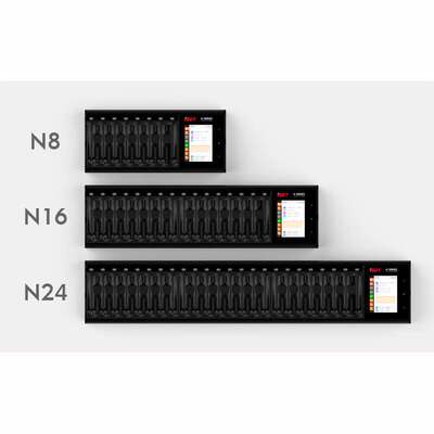 ISDT艾斯特快速充电多槽彩控触控屏 N8 N16 N24 5号7号电池充电器