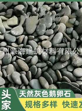 河滩石河床石水洗石杂河石青色灰色变压器石头瓜米石黑色鹅卵石子