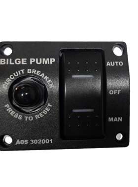 按钮开关船用面板开关控制启停接隔膜泵舱底泵风机控制开关