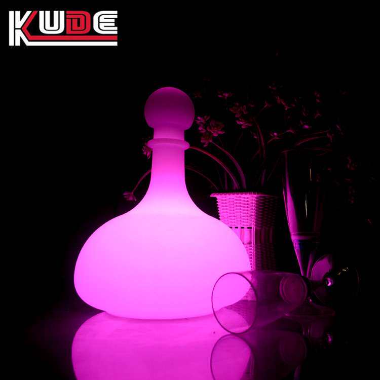 创意led酒瓶吧台凳桌灯发光吧台灯小夜灯酒吧ktv夜场酒柜小桌灯