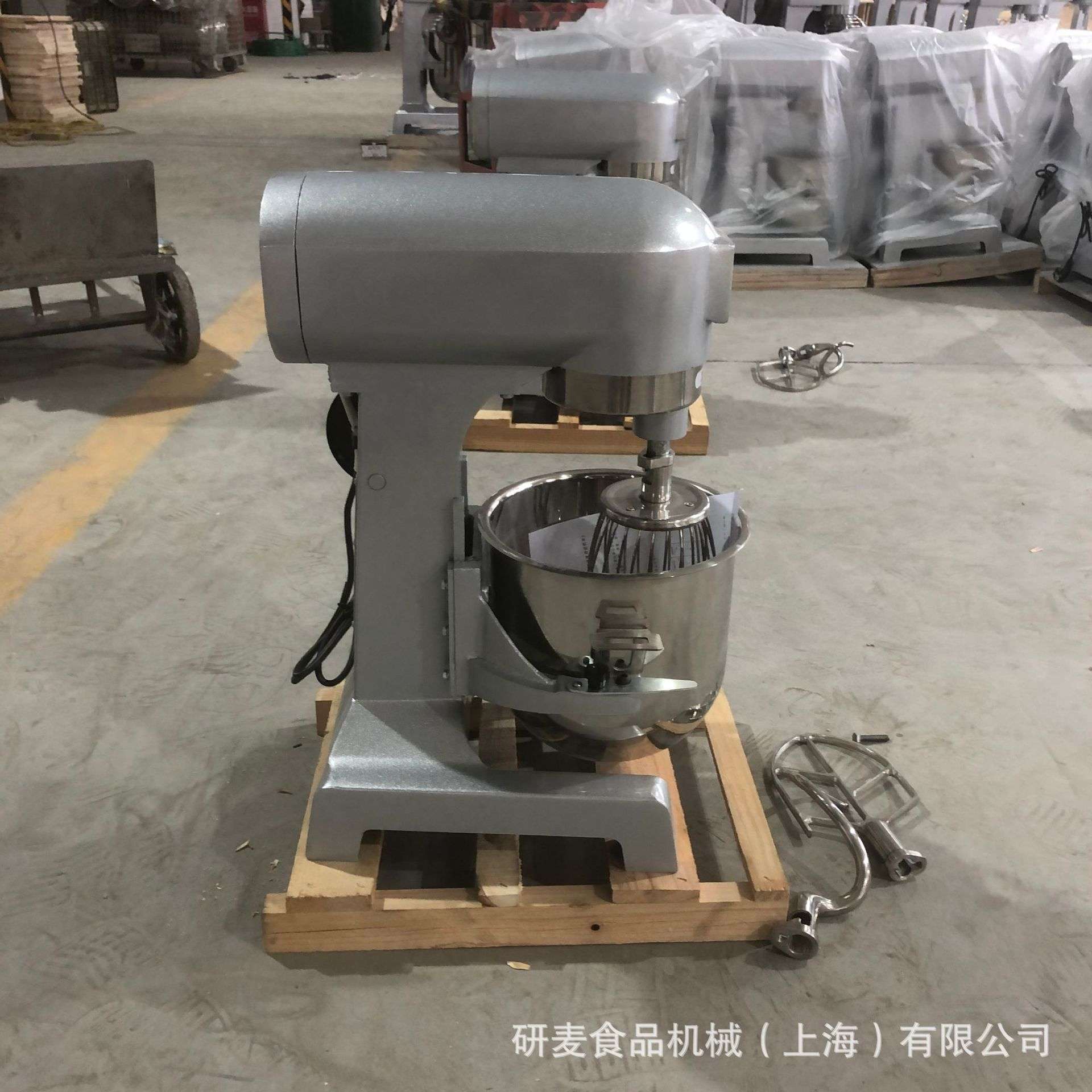 商用手摇升降打蛋机 多功能食品搅拌器 B20奶油打发设备和面机