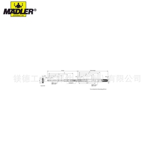5321 Maedler 宽19.1mm 重至100kg 全伸展 滑轨
