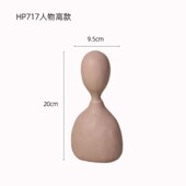 简约现代陶瓷情侣摆件客厅创意人物雕塑酒柜桌面小装 摆件 饰品软装