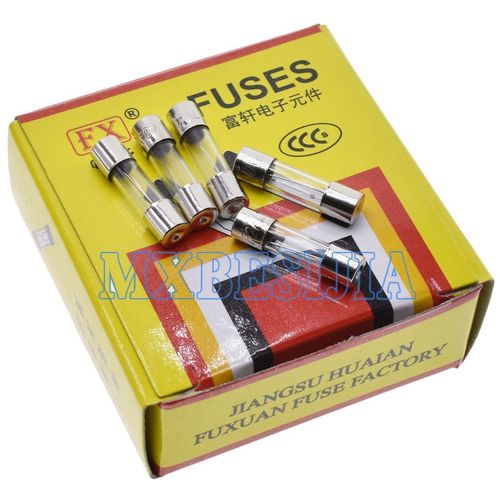 5*20MM玻璃保险管保险丝熔断器250V 10A F10AL250V 带3C认证