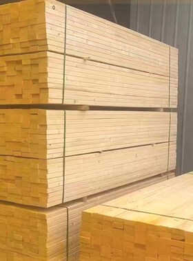 建筑木方工地方木支模木方木跳板木龙骨松L木条桥梁枕木垫木打桩