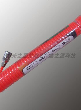 +弹簧伸缩 **10SP86配气管5 P长123P**.接头6 89米PU-螺旋6 4  5