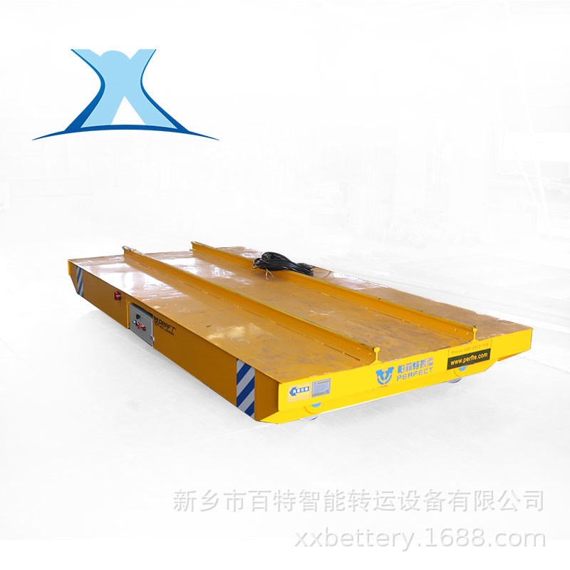 厂家 供应 拖电缆轨道车 电K动平板车车间运输设备