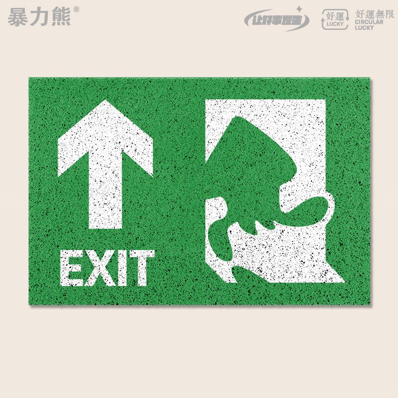 地垫四季通用紧急出逃喷射战士斯普E拉遁3周边丝圈地垫楼梯口地垫