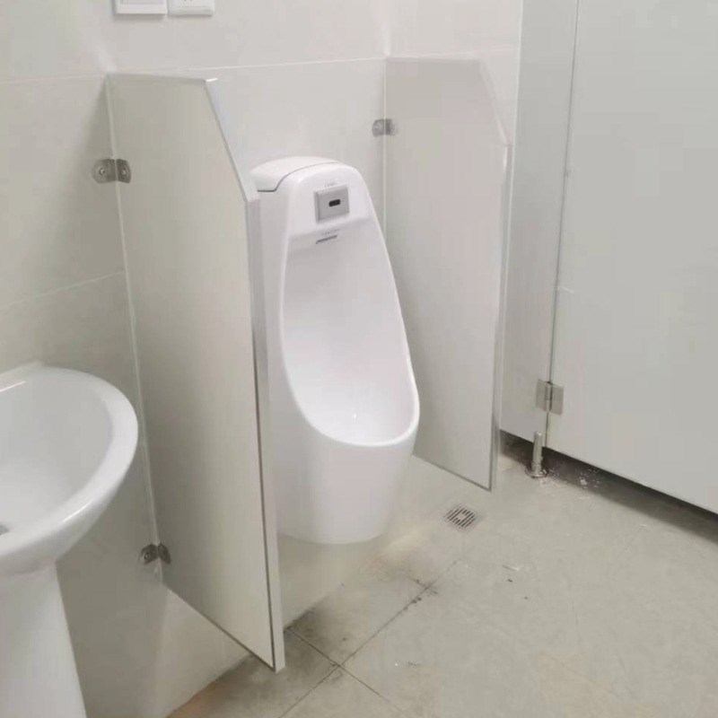 可定制卫生间小便斗挡板学校公z共卫生间隔断简易安装尿兜防溅隔