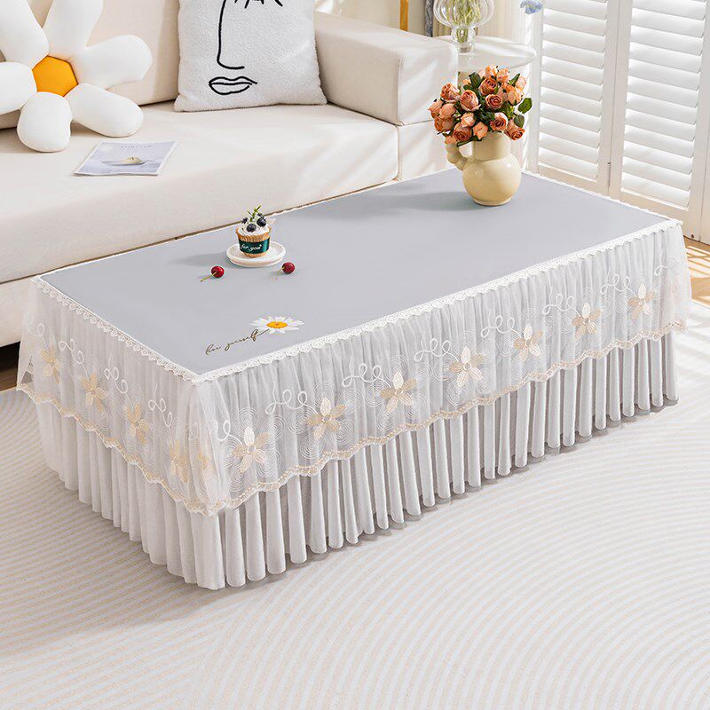 防水防油免洗茶几桌布套q罩2025新款皮革定制电视柜台布茶几布盖