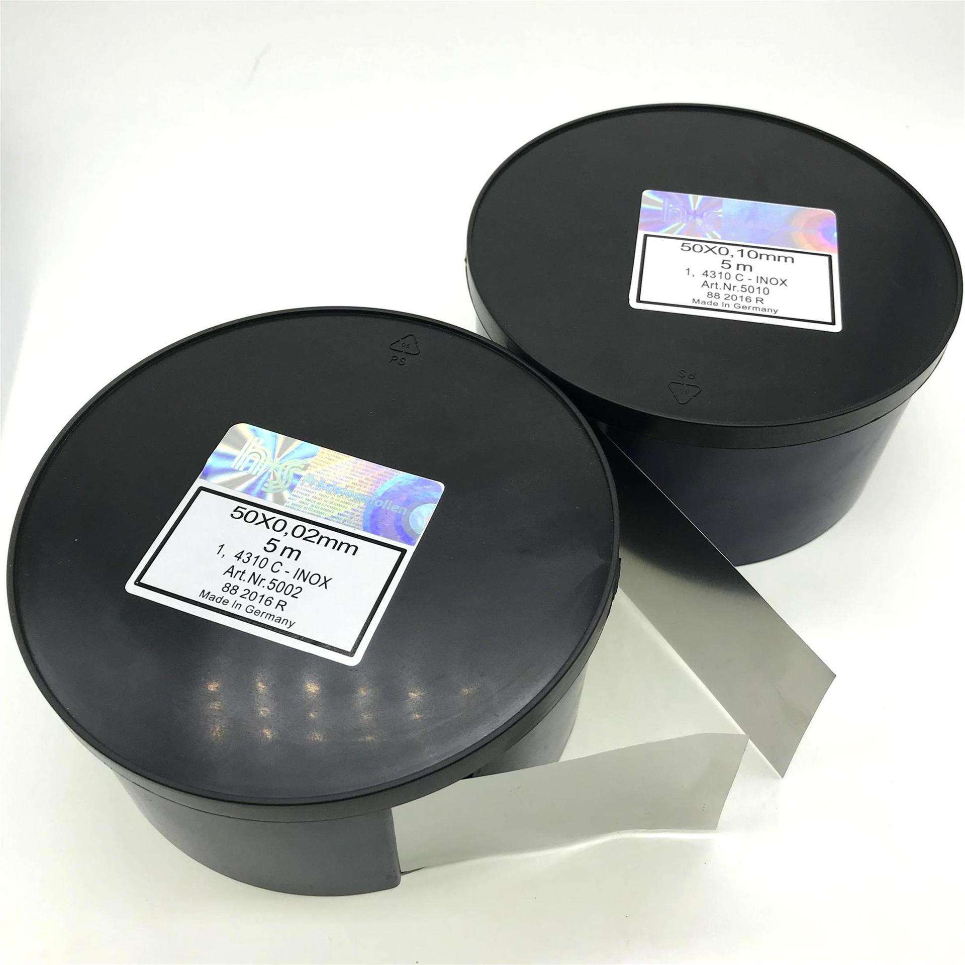 西德HS精密间隙片矽钢片0.01-1.0mm*50MM宽度 不锈钢模具塞尺片