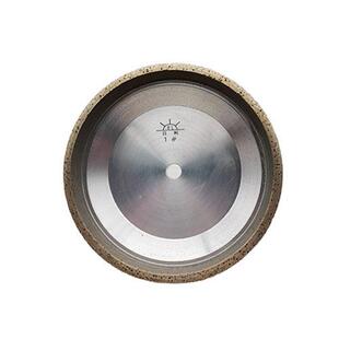 玻璃磨轮宽边绿底红底树脂轮苏州日利斜边机金刚轮树脂砂轮