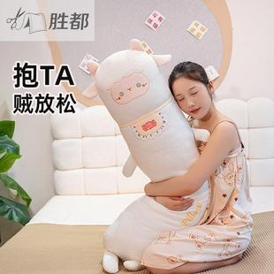 胜都长条抱枕清凉感a类夏季 冰丝透气女生睡觉卧室侧睡夹腿枕头