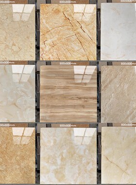 米黄瓷砖80e0x800暖色客厅防滑玉石通体全抛釉仿大理石绿色地板砖