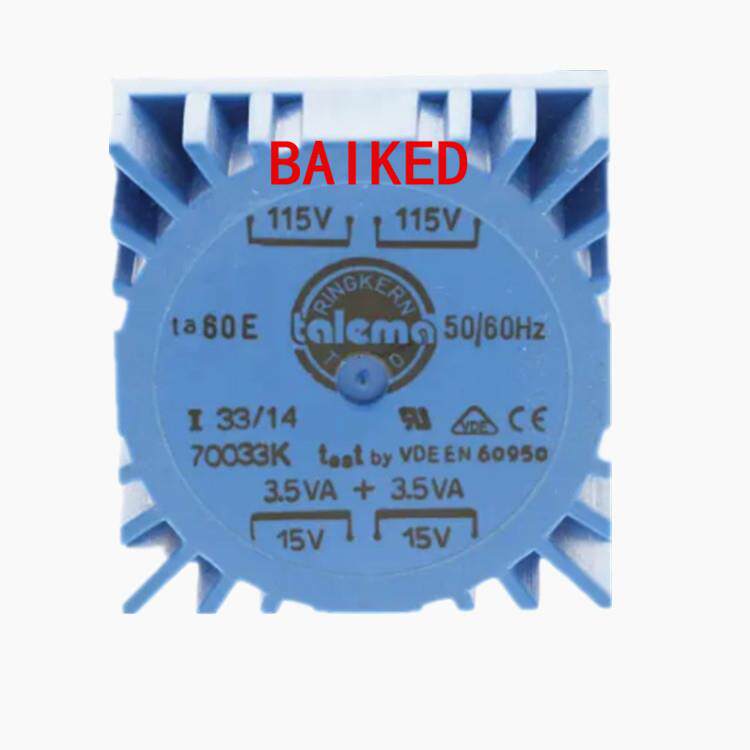 Talema 70033K 环形变压器 2x15v交流次级额定电压 7VA额定功率