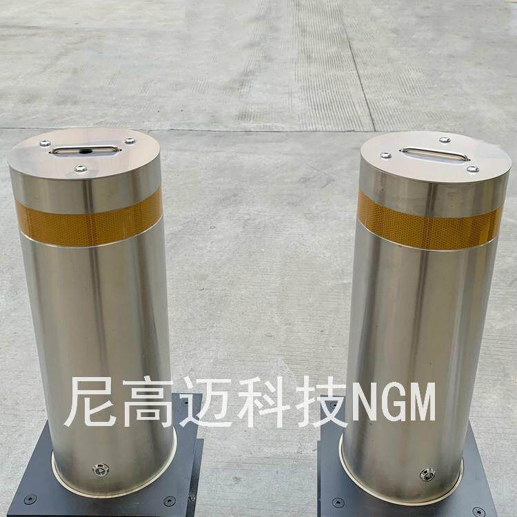 移动式可拆卸304不锈钢活动路障柱防撞柱地桩地柱路桩工厂学校用