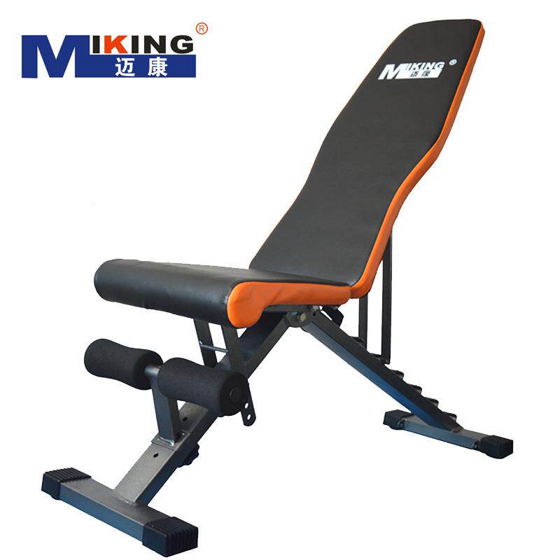 厂家直销专业哑铃凳折叠免安装健身椅家用仰卧板室内健身器材