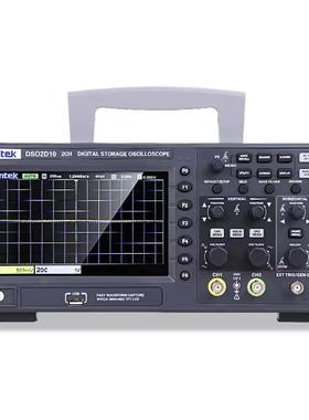 汉泰hantek示波器DSO2C10 2C15 2D10 2D15 双通道150M 信号发生器