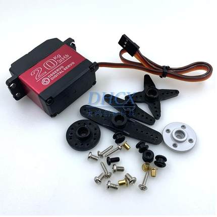 DS3218数字舵机20KG大扭矩舵机车模机器180度.