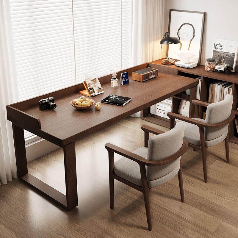 原木实木书房靠墙书桌双人长条桌家用学生学习桌卧室简约木办公桌,鲜花速递/花卉仿真/绿植园艺,割草机/草坪机,淘宝优惠券,粉丝福利购,淘宝优惠卷