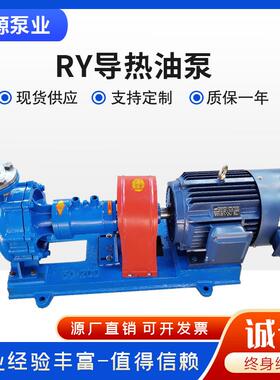 导热油泵锅炉循环泵 RY风冷式热油泵 锅炉化工食品机械离心泵