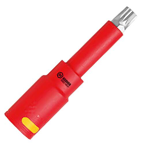 Booher宝合1/2VDE绝缘12角旋具套筒12.5MM大飞十二角批头扳手