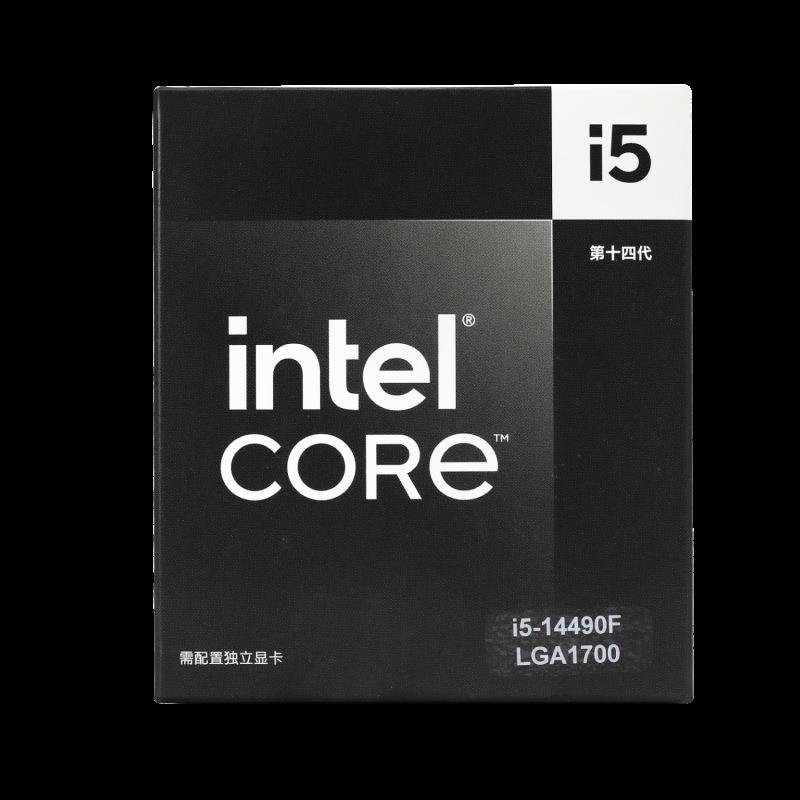 英特尔酷睿 i5-14490F 14代台式机电脑CPU处理器原盒适用z790