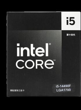 英特尔酷睿 i5-14490F 14代台式机电脑CPU处理器原盒适用z790