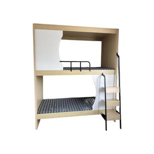 员工宿舍床上下铺组合上下床双层床青旅太空舱铁架床铁艺床高架床