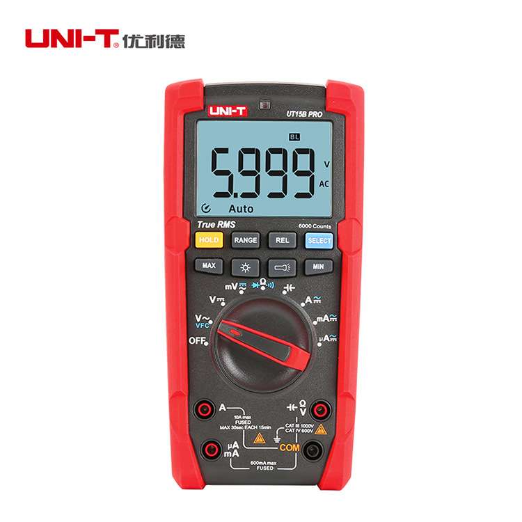 优利德UT15B 17B PRO智能万用表数字 高精度硬芯多功能电工表万用
