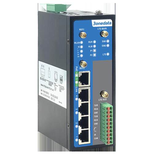 三旺IRT5300-AW-5T2D-2P12_48 工业级4G无线路由器