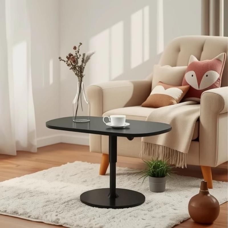 现代简约电脑桌茶几边几餐桌多用可升降旋转卧室客厅可移动电脑桌