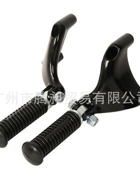 XL883 XL1200 X48 72 04-13年 改装后脚踏支架总成 乘客脚踏
