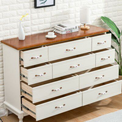 斗柜收纳柜组合五斗柜简约现代卧室储物柜抽屉式电视矮柜五斗橱子