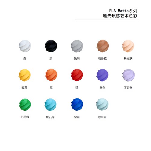 3d打印机专业耗材pla适用拓竹