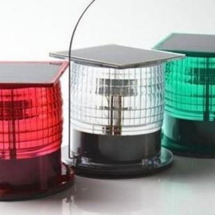 WS305太阳能左右船舷灯桅灯可视距离3海里颜色红绿白圆顶套装