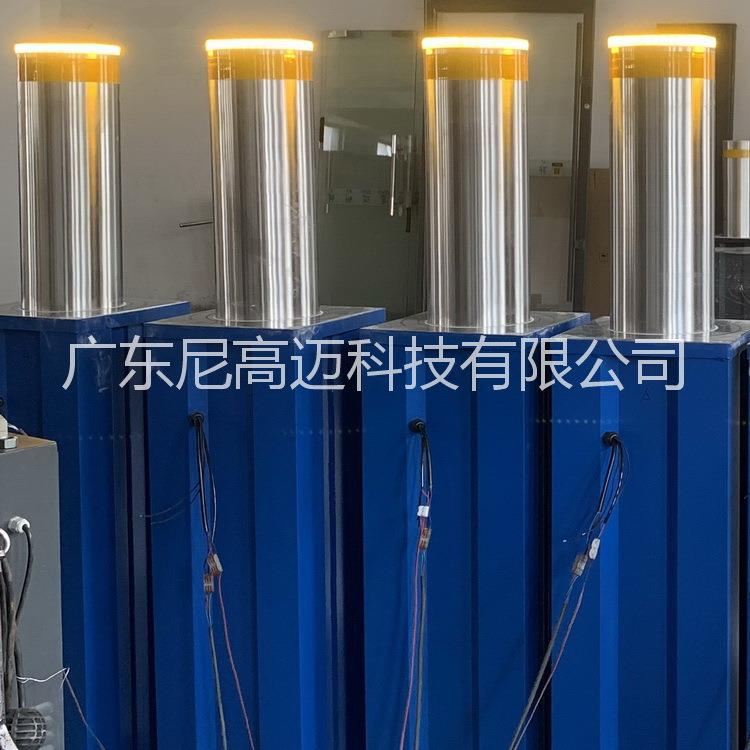 自动升降车档 商业街道304不锈钢防撞液压桩 移动手动伸缩阻路障