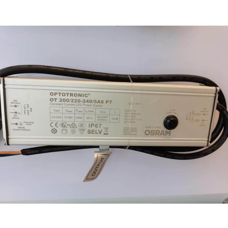 OSRAM欧司朗户外恒流防水电源可调电流非调光150W200W室外现货