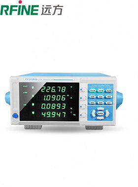 交单PM远型A高精度测量量直多功能F310功率计测量W智能P相流方电