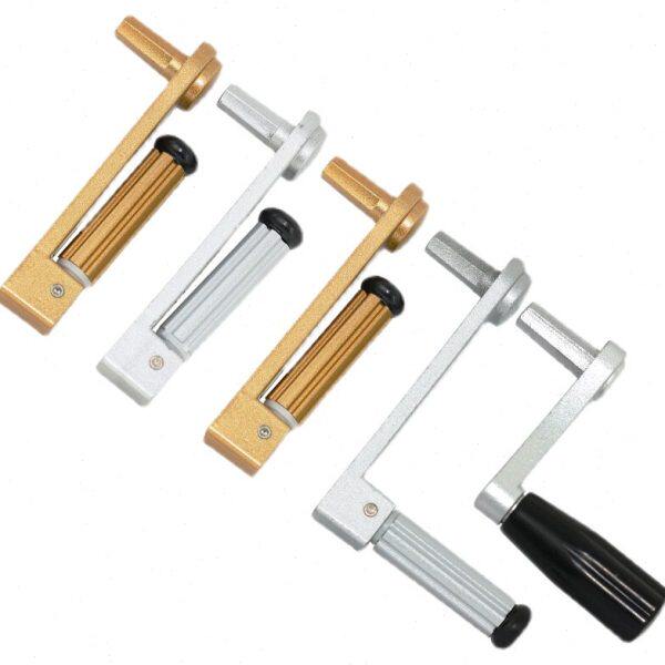 手柄摇把把柄齿晾衣架六角配件6四梅花通用摇杆升降包邮凉手摇器